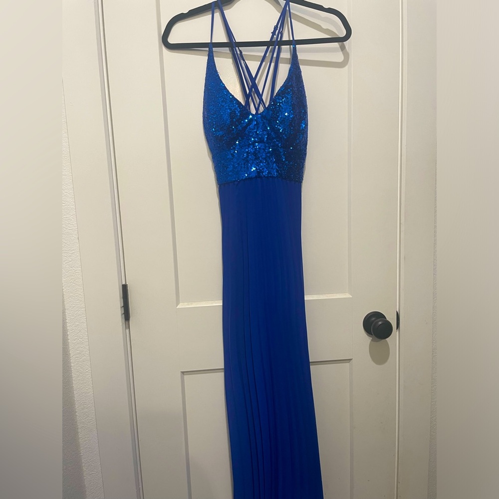 Royal Blue Party Dress